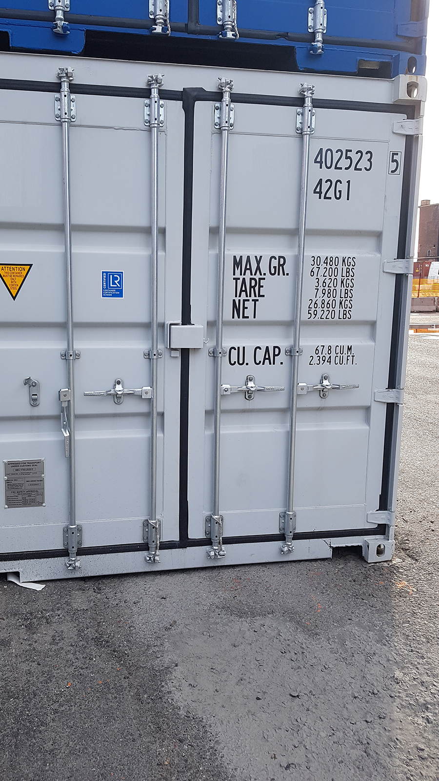 40' Box Container - Gruppo Spinelli